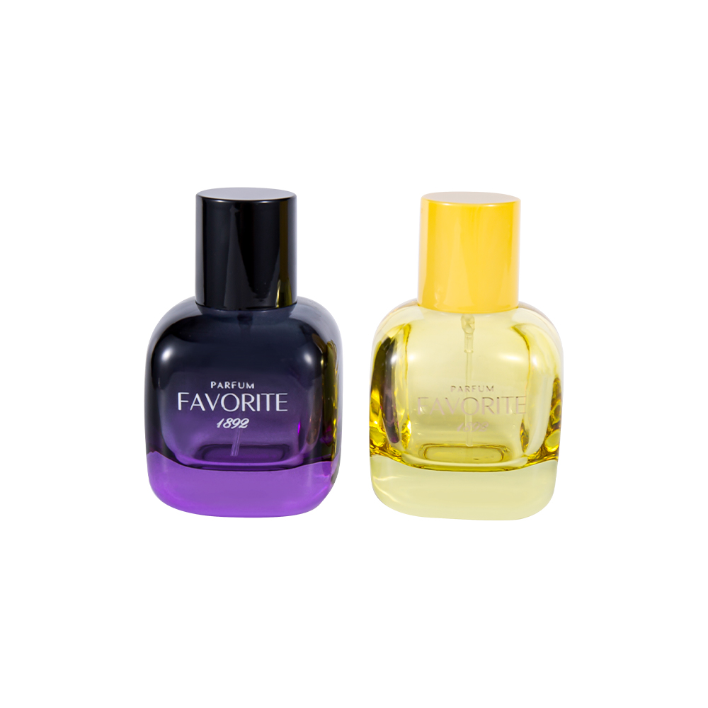 GC4869-WJ2531 PP 캡이 있는 50ML 장식 유리 향수병, 다중 용량 시리즈