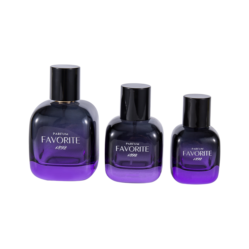 GC4869-WJ2531 PP 캡이 있는 50ML 장식 유리 향수병, 다중 용량 시리즈