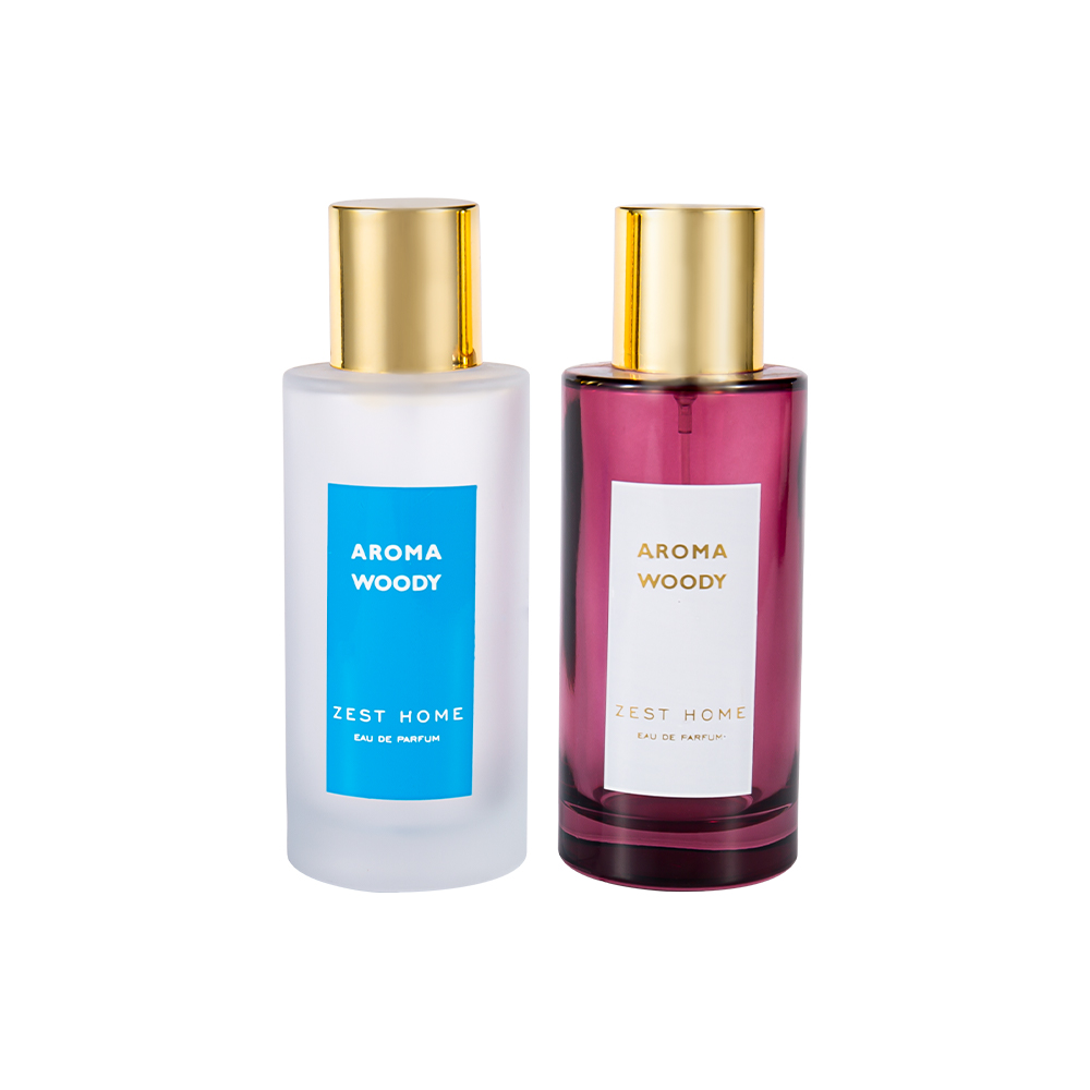 GC3989-WJ2388 100ML 도매 클래식 반투명 향수병 럭셔리 골드 탑