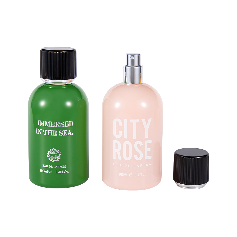 GC4463-WJ2361 100ML 검은 향수 캡이 있는 새로운 장식 유리 향수병